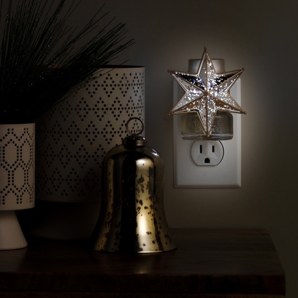 4 Pc Yankee Candle ScentPlug Dimensional Star Light-Up Fragrance Diffuser - Picture 6 of 9